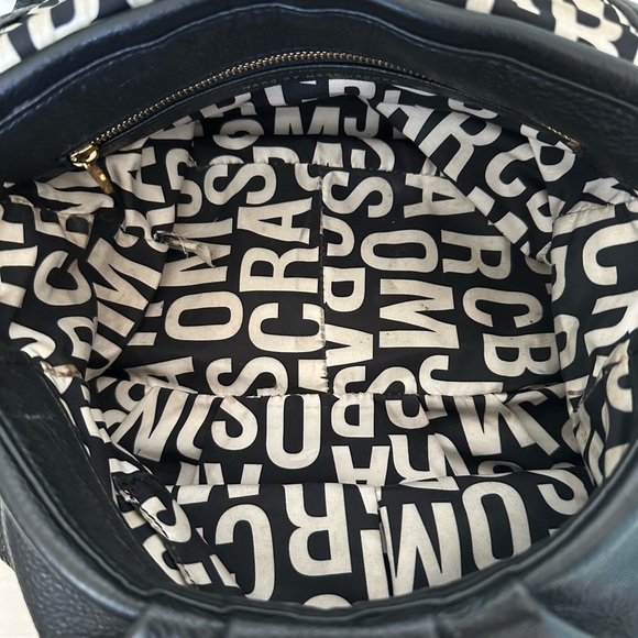 MARC by Marc Jacobs Pebbled Leather Top Handle Lil Ukita Satchel Bag - Picture 12 of 14